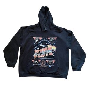 Pink Floyd Dark side of the Moon Men's XL Hoodie Pullover **READ**